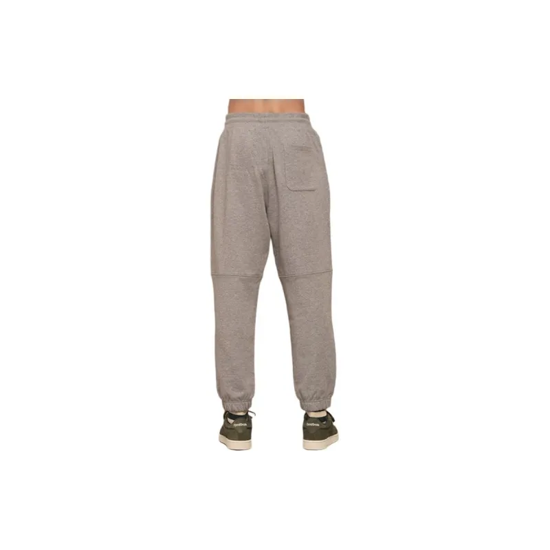 Reebok Knitted Sweatpants Unisex Medium Heather Gray-4