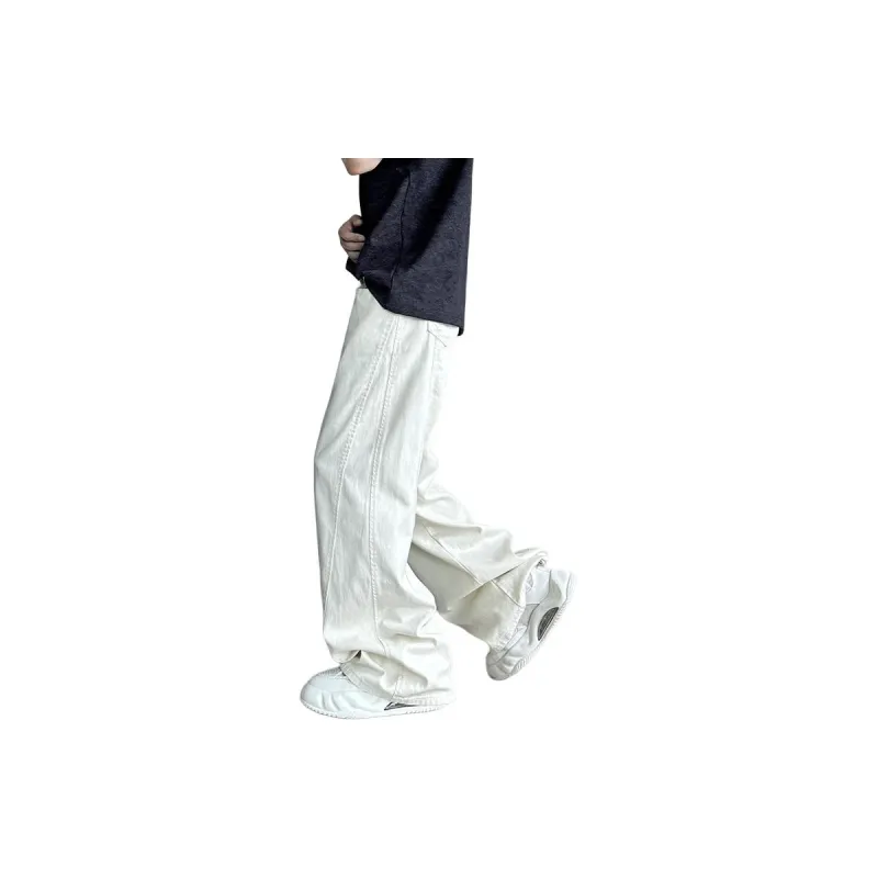MGXEK Jeans Unisex White-3