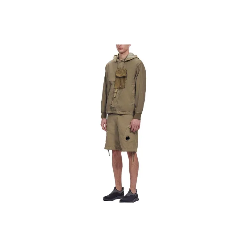 C.P.Company C.P. Company Hybrid Garment Series Jackets Men Lead Gray-4
