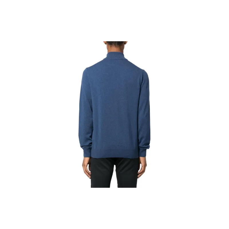 Polo Ralph Lauren Pony Embroidered Half Zipped Jumper-3