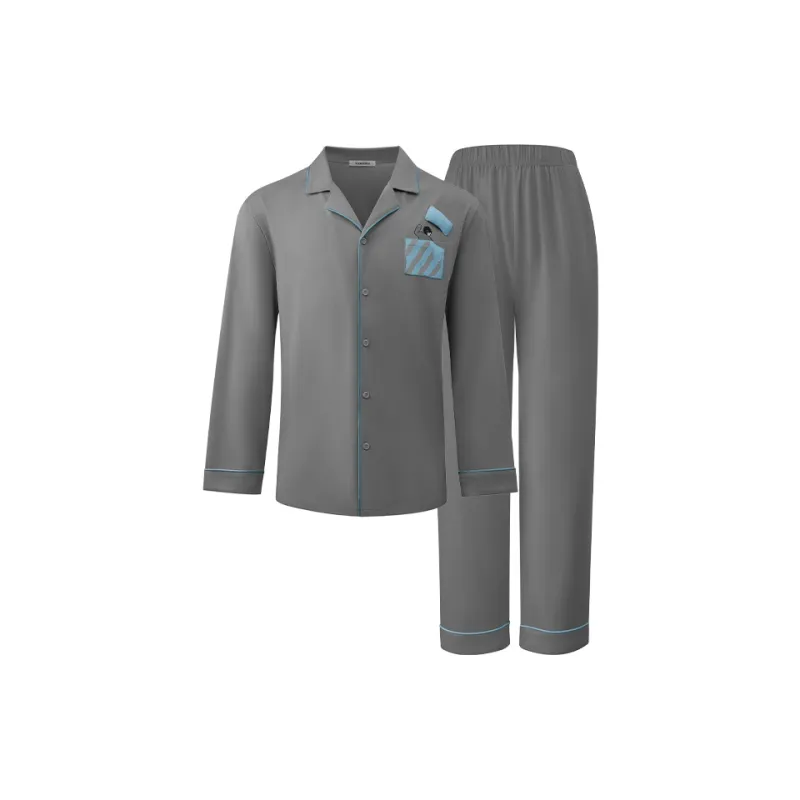 YOUKESHU Men Pajama Sets-1