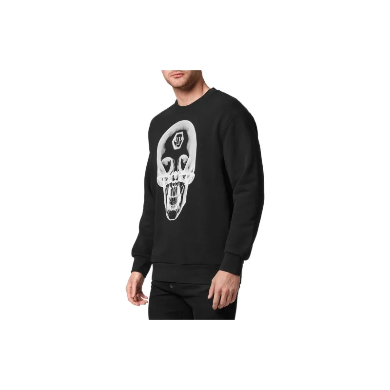 PHILIPP PLEIN Sweatshirts Men Black-3