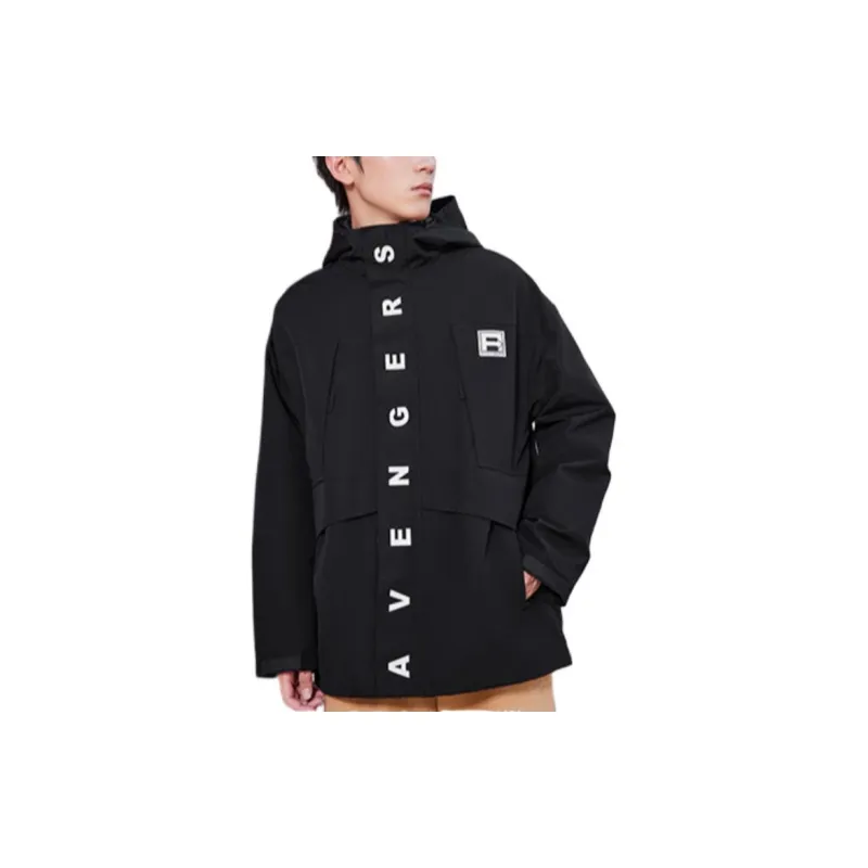 LiNing x MANWEI LIANMINGKUAN Jackets Coats Men's Black-2