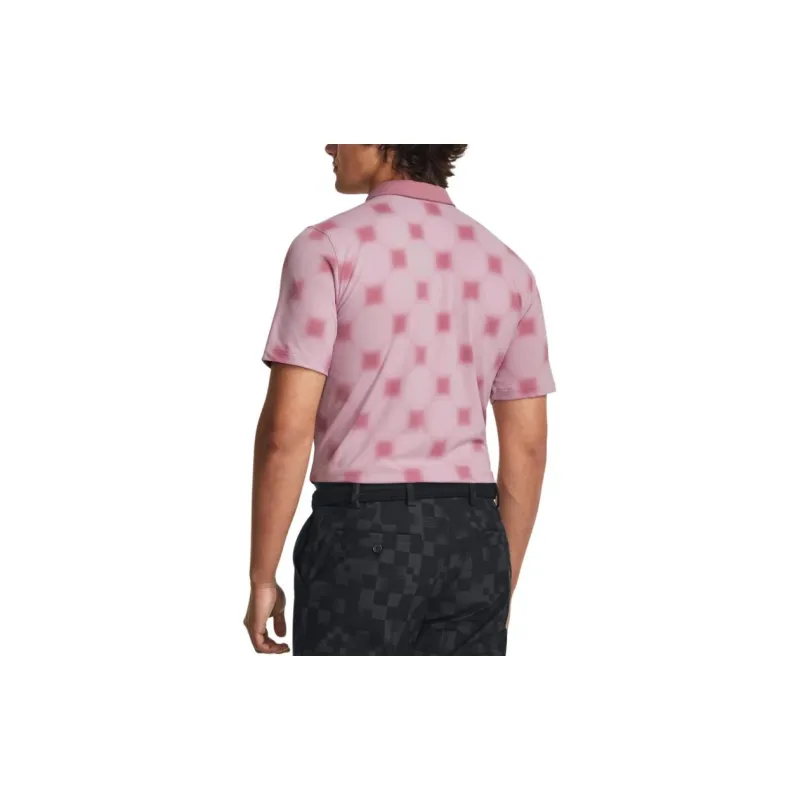 Under Armour Polo Shirts Men Pink-4