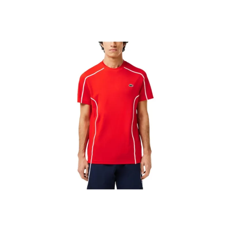 LACOSTE T Shirts Men Red-2