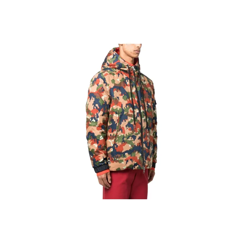 Moncler Camouflage-print Reversible Bomber Jacket-3