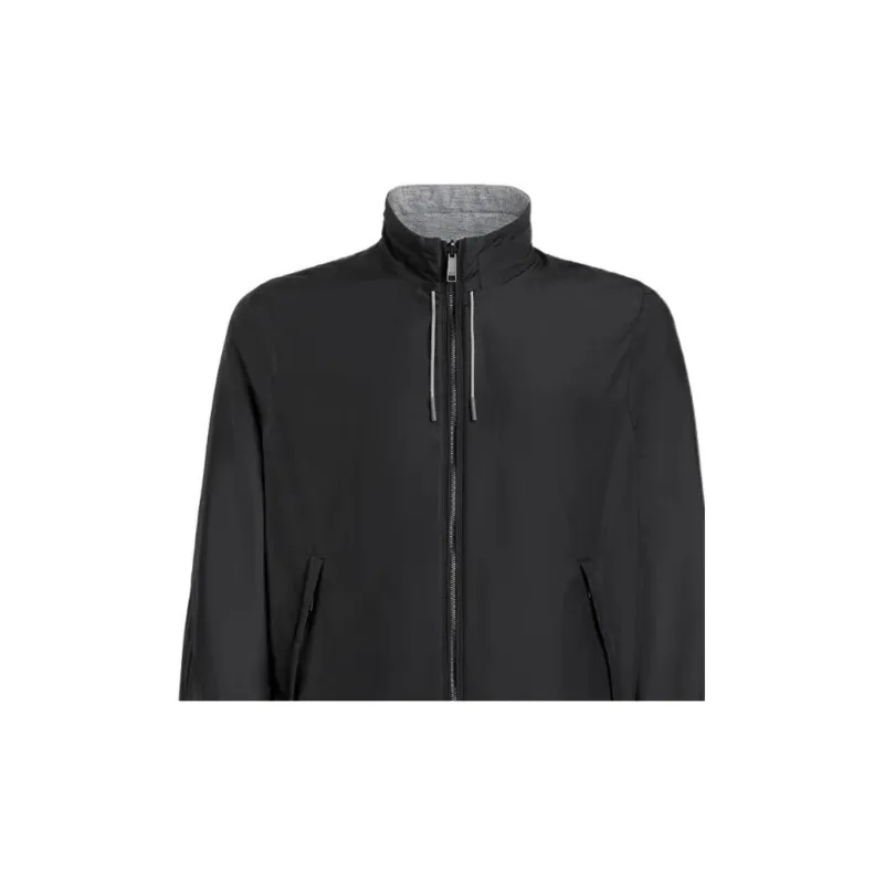 Ermenegildo Zegna Zipped Drawstring Jacket-4