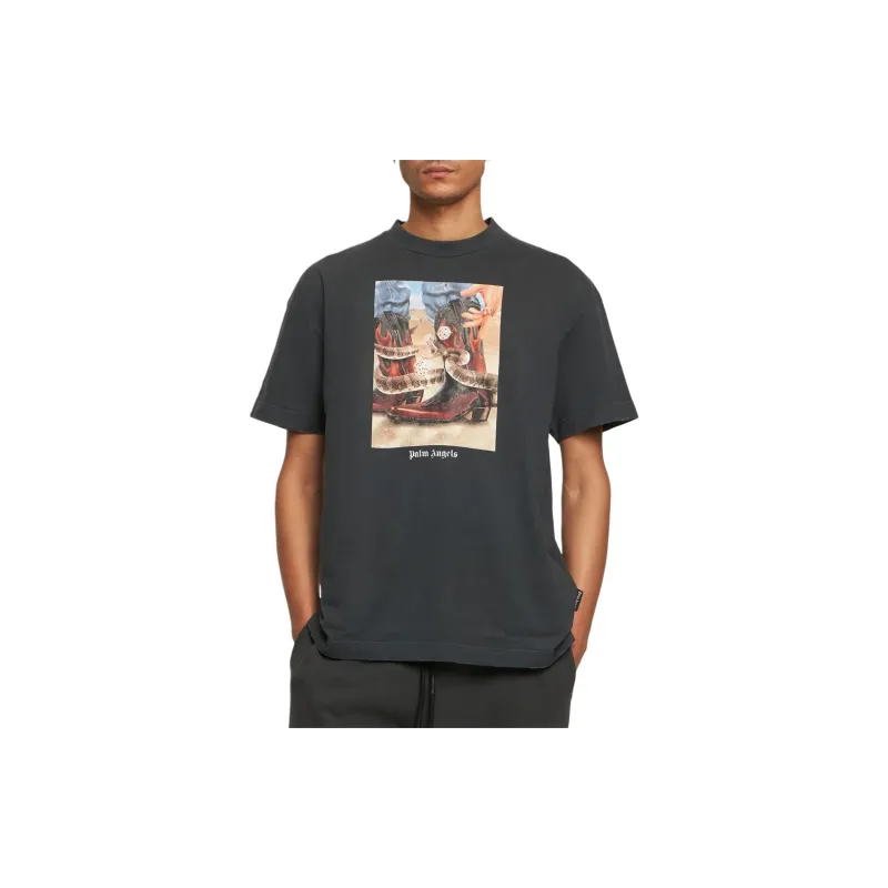 PALM ANGELS Dice Game Classic T shirt-2