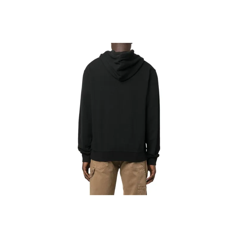 Dsquared2 Globetrotter Logo Printed Drawstring Hoodie-3