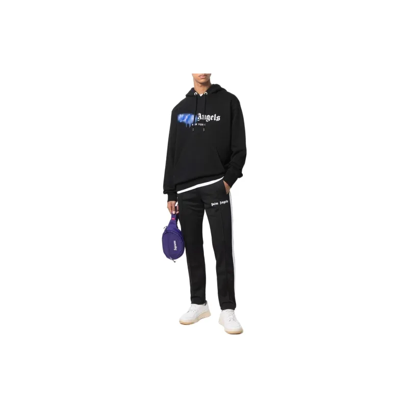 PALM ANGELS New York Sprayed Hoodie-1