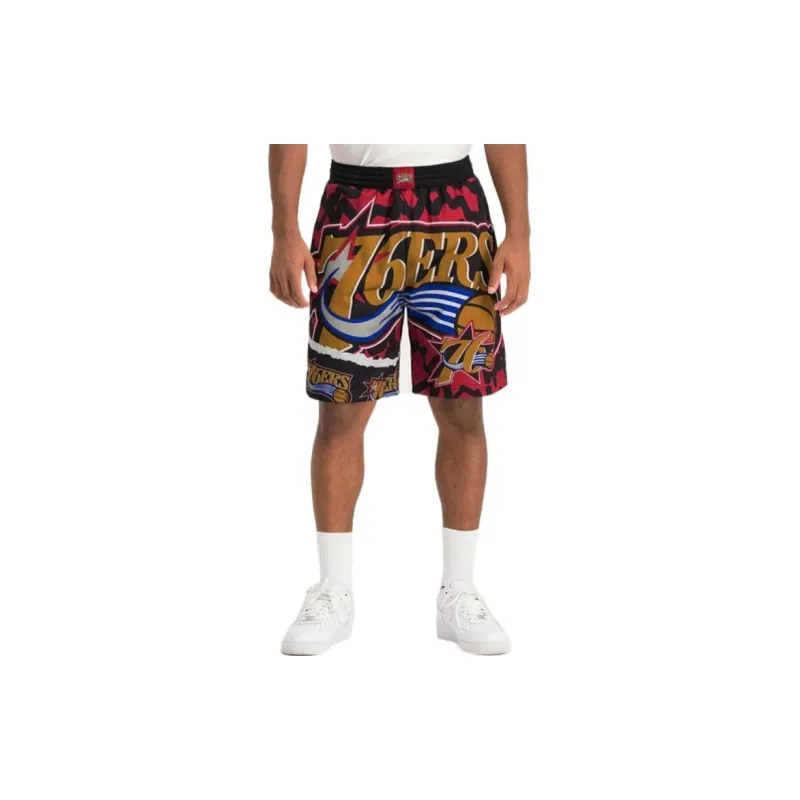 Mitchell & Ness Basketball Shorts Men's Red-3