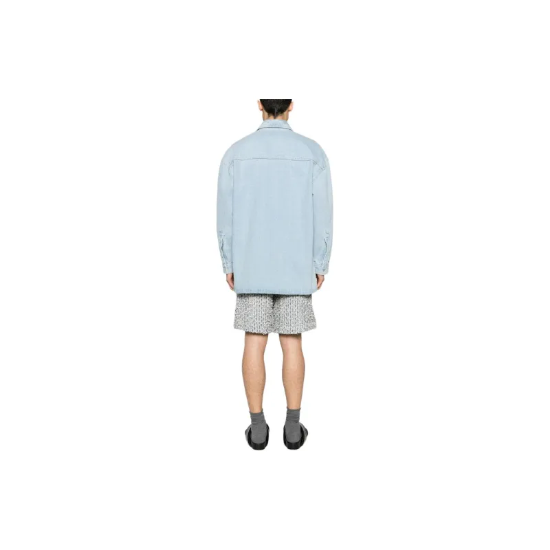 NANUSHKA Denim Jacket Unisex Indigo-3