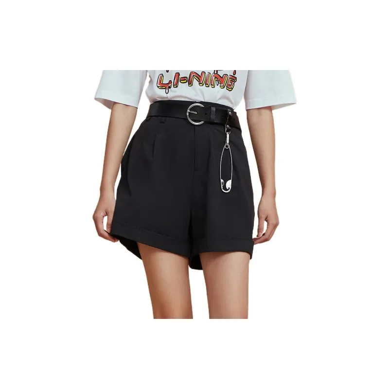 LiNing x Disney Sports Shorts Unisex Black-3