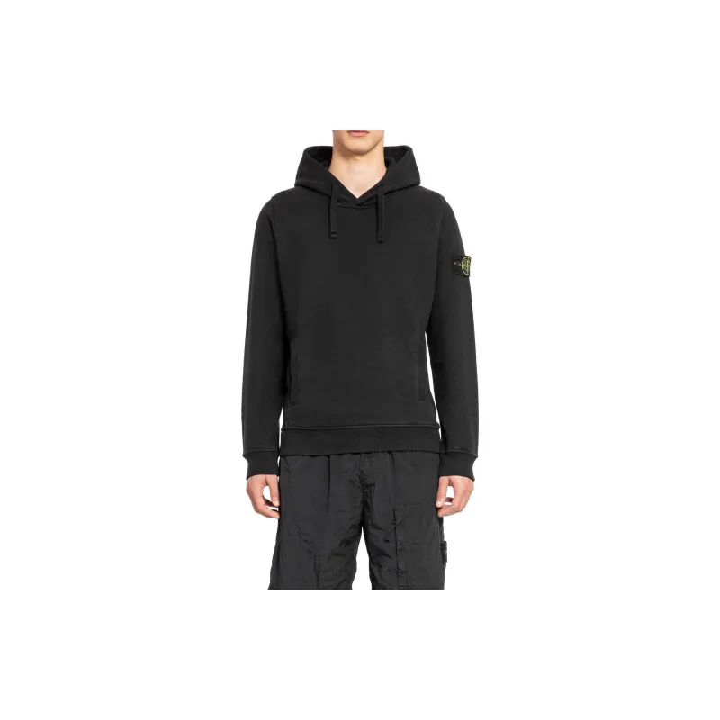 STONE ISLAND Compass Patch Drawstring Hoodie-4