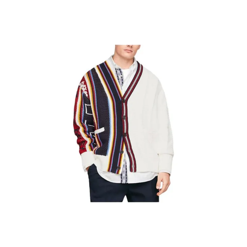 Clot X Tommy Hilfiger CLOT Co branded Model Knitwear Unisex Red White 0K4-5
