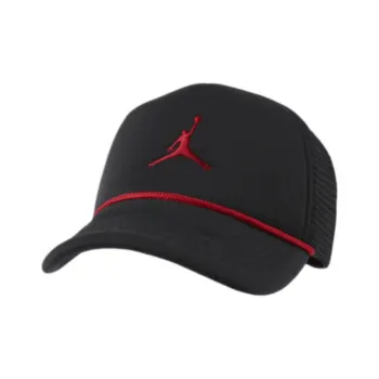 Nike Polyester Baseball Caps Kids' Black/Gym Red