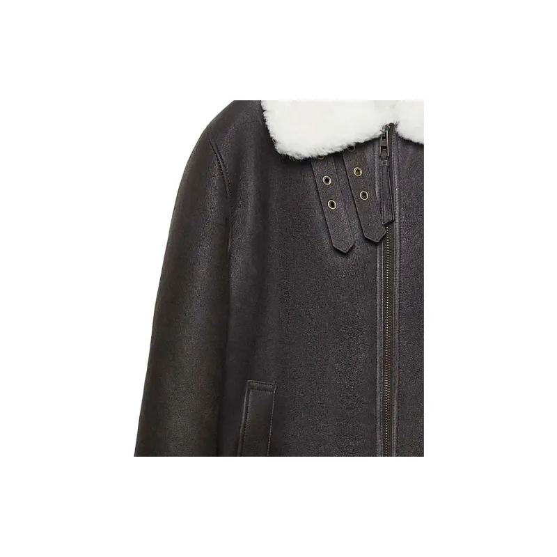 LOEWE Aviator Jacket In Shearling-3
