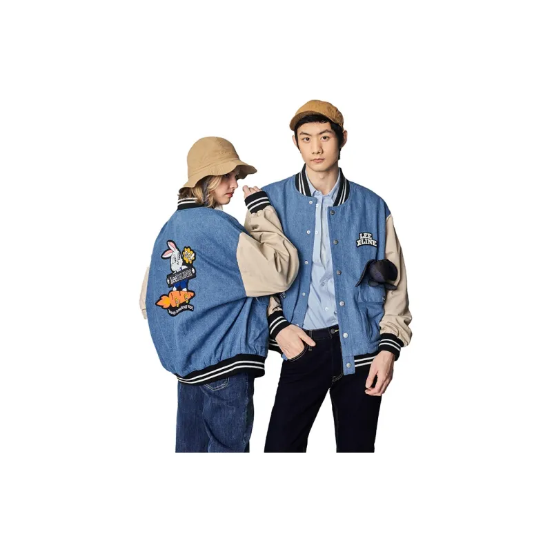 Lee Baseball Jacket Unisex Blue-6