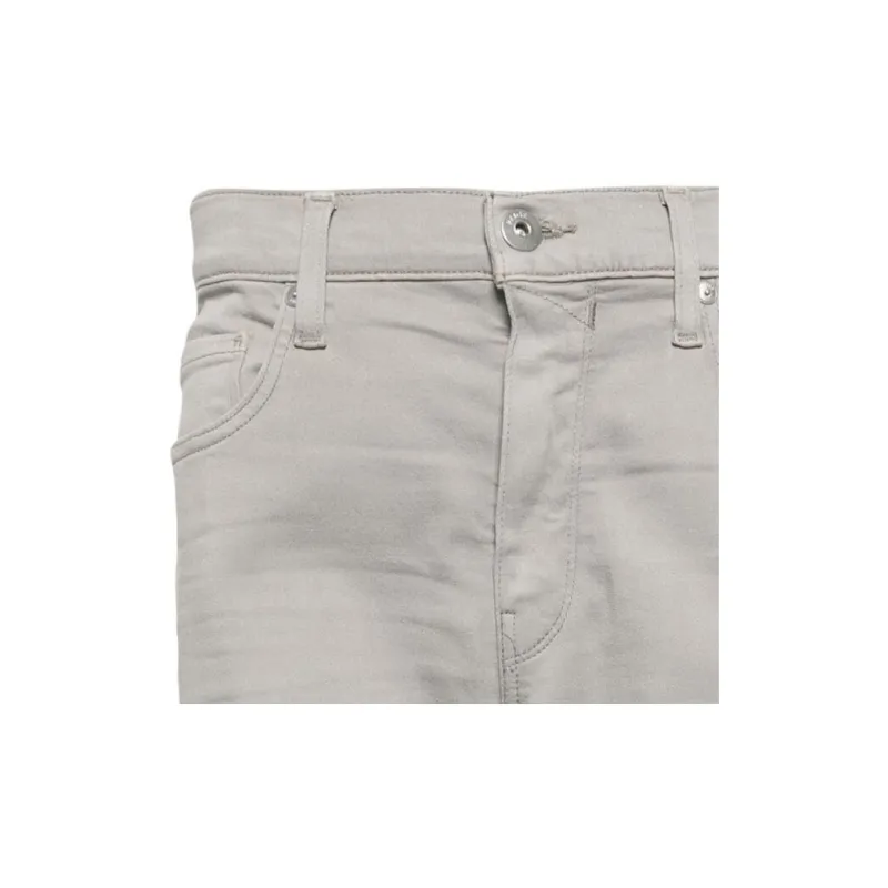 PAIGE Lennox Logo-patch Tapered Jeans-2