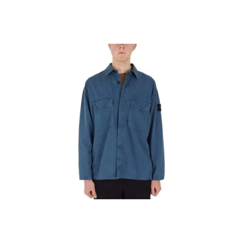 STONE ISLAND Shirt Unisex Lake Blue-2