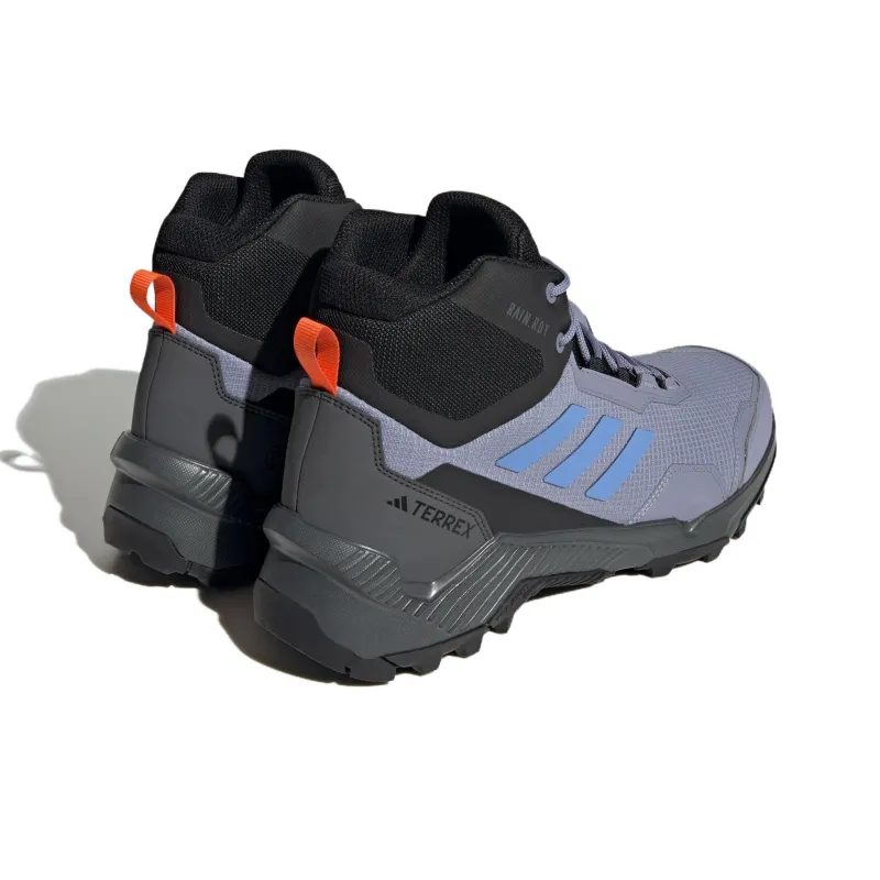 Adidas Terrex Eastrail 2.0 Anti Slip Wear Resistant Mid Top Trekking Shoes Men's Gray Black-3