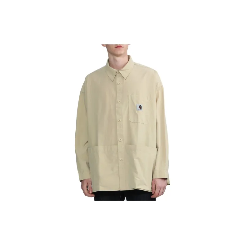 Carhartt WIP Logo patch Long sleeve Shirt-6