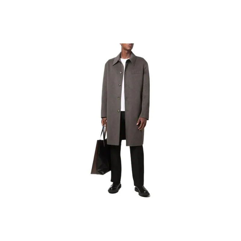 NANUSHKA Coats Men Gray-2