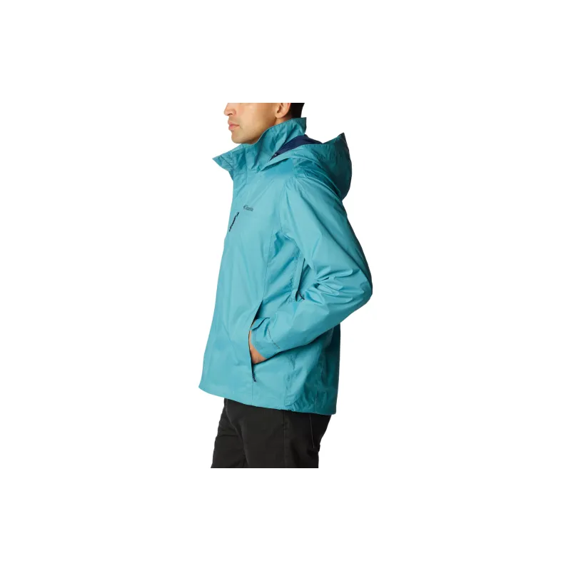 Columbia Pouration™ Jacket Men's Blue-3