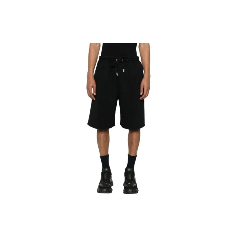 OFF WHITE Logo Embroidered Drawstring Shorts-1