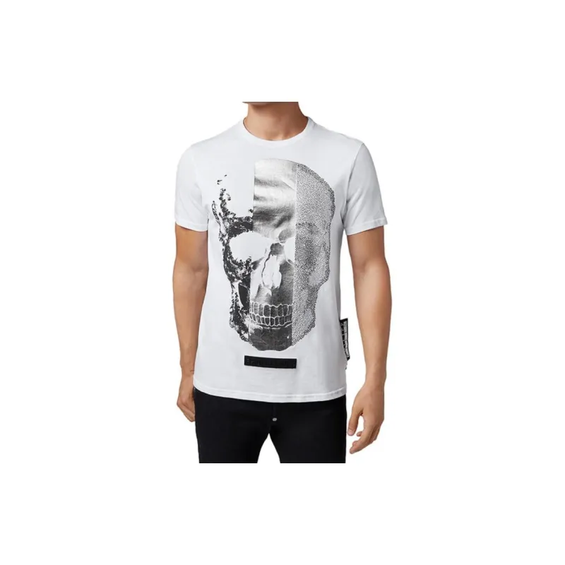 PHILIPP PLEIN T Shirts Men White-2
