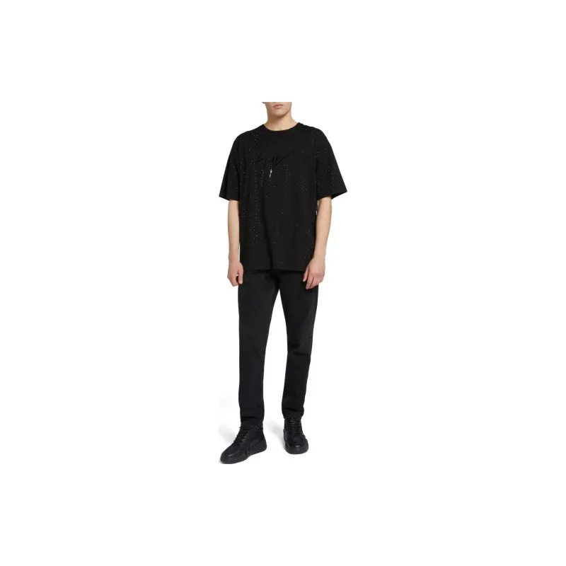 Giuseppe Zanotti Logo print Cotton T shirt-3