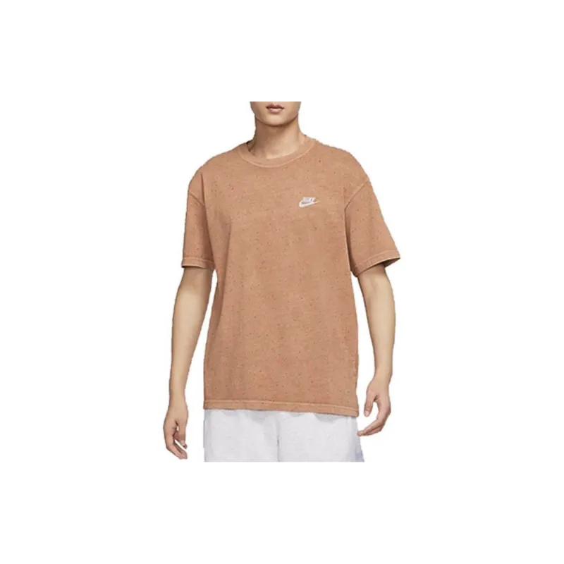 Nike T Shirts Men Light Brown-2