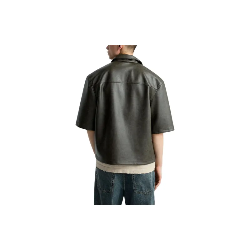ZARA Jackets Men Khaki-2