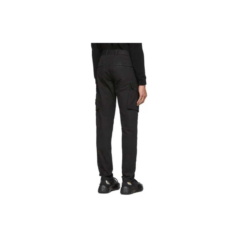 STONE ISLAND Cargo Pants Men's Black-2