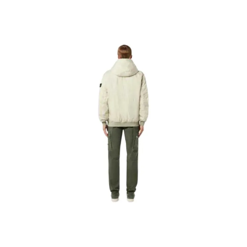 STONE ISLAND Zip Up Hooded Jacket-4