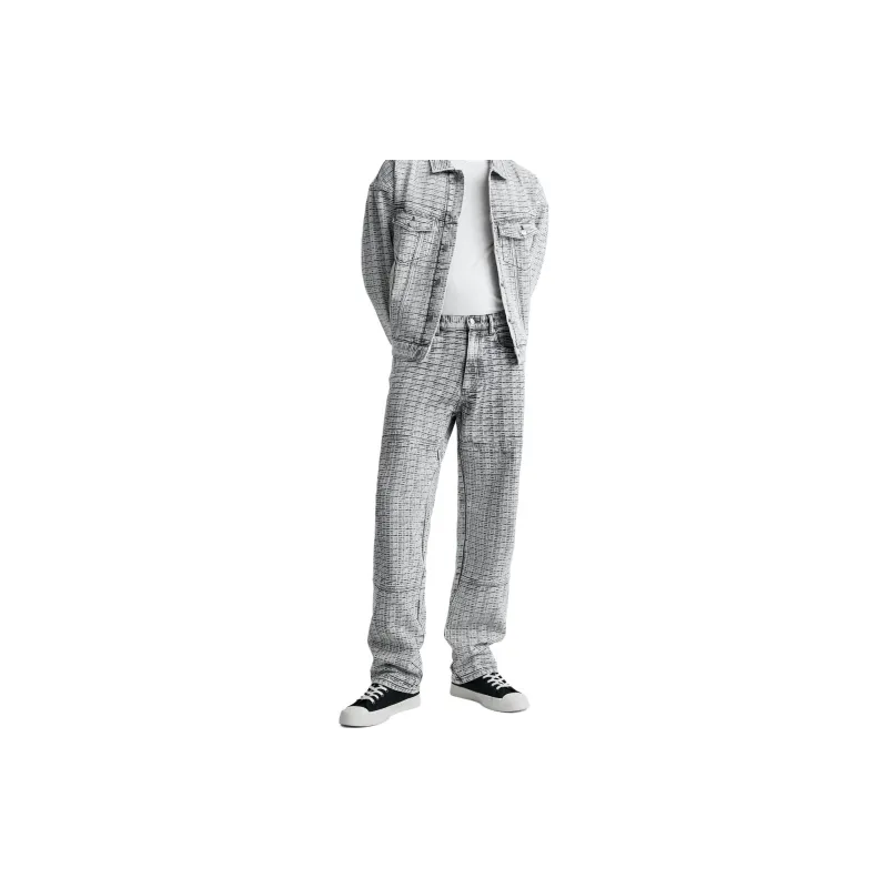 ZARA Jeans Men Gray-2