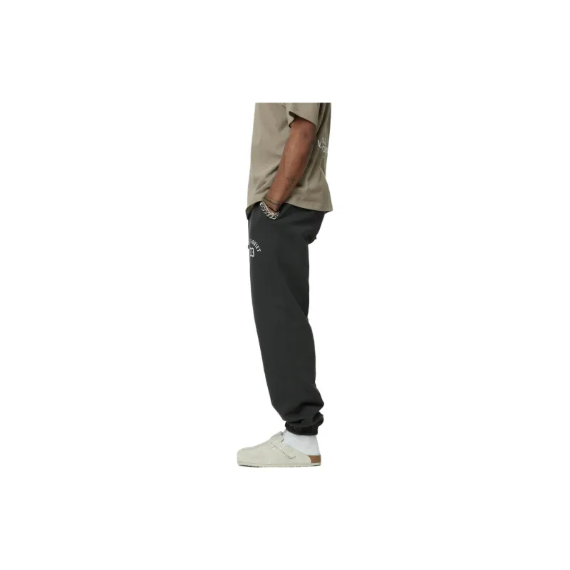 Union Knitted Sweatpants Men Black-2