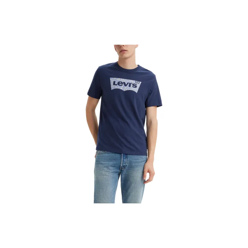 Levis T-Shirts Men Blue-1