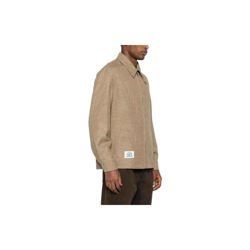 LACOSTE Jackets Men Brown-3
