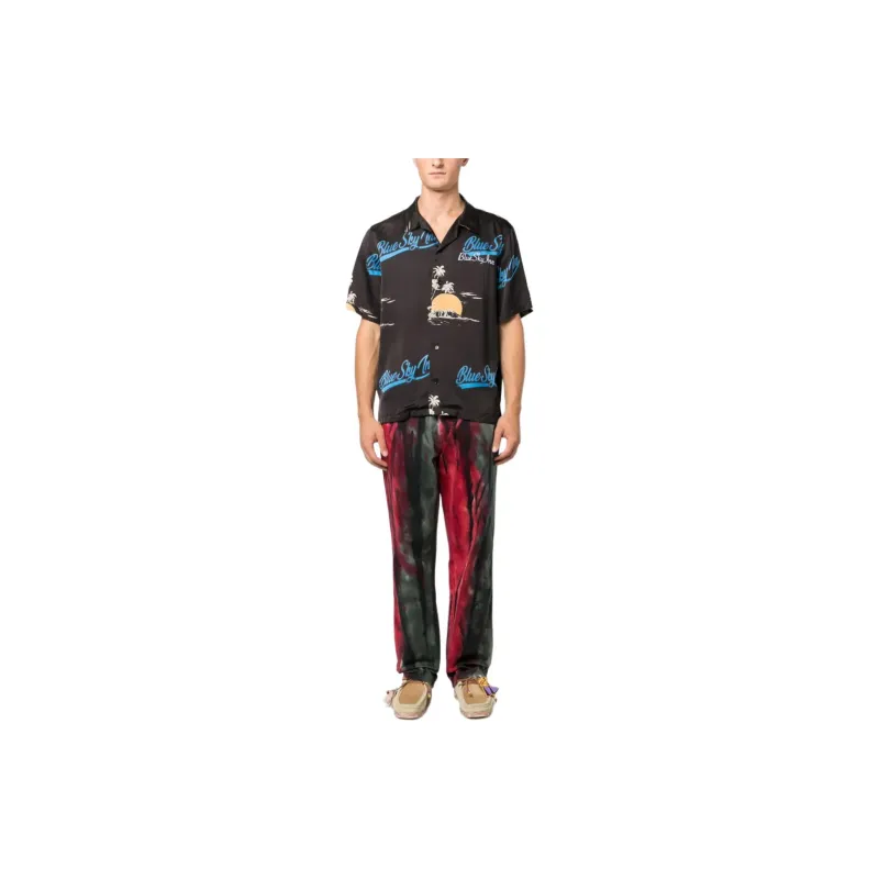Blue Sky Inn Logo print Short sleeve Shirt-1