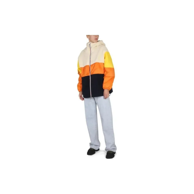 K WAY Claumix Colour block Hooded Jacket-3