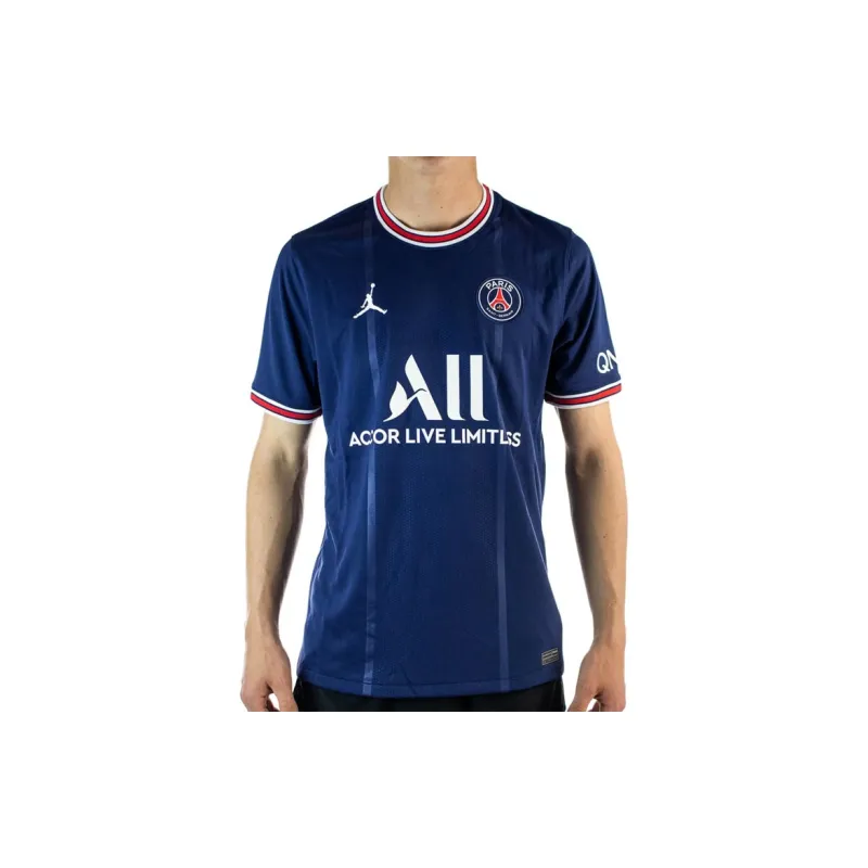 Nike X Paris Saint Germain 2021/22 Stadium Soccer Home Jersey-4