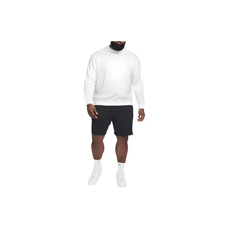 Nike Sportswear Club Fleece Men's Crew Knitwear Unisex White-2
