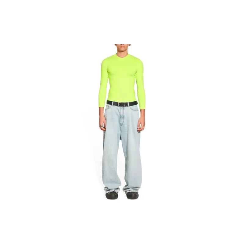 Balenciaga T Shirts Men Yellow-2