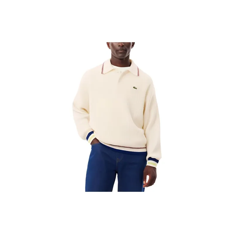 LACOSTE Wool Polo Shirt-1