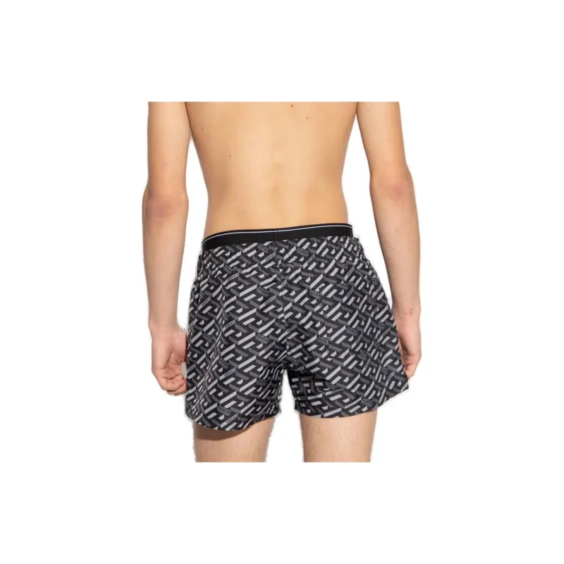 VERSACE Swimming Shorts Men Black-2