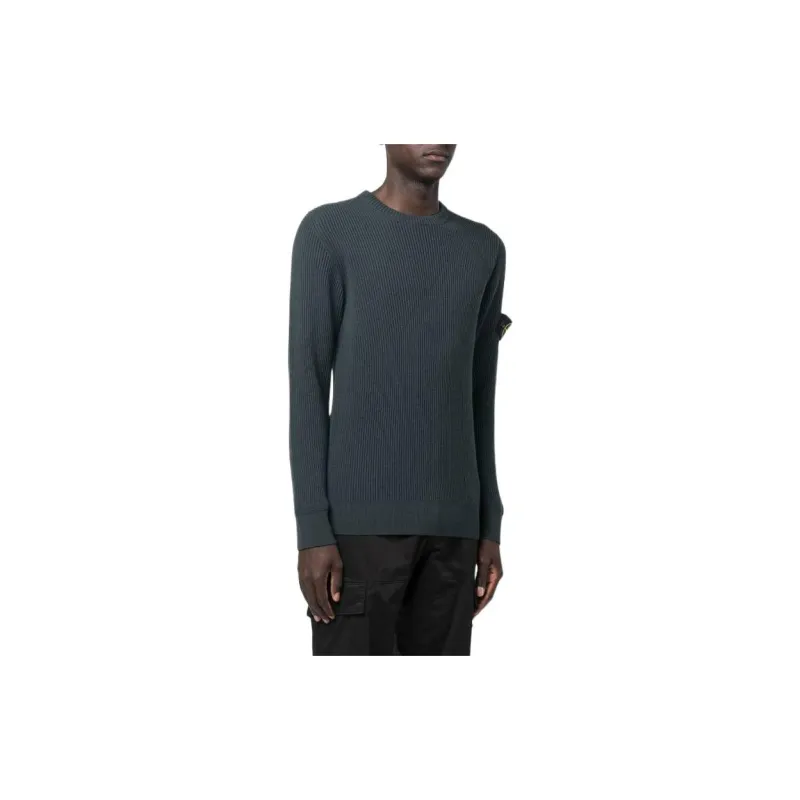 STONE ISLAND Sweaters Men Navy Blue-3