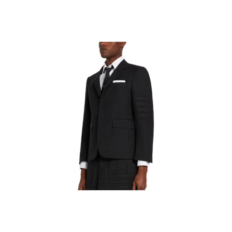 THOM BROWNE Super 120s Wool Twill Suit-4