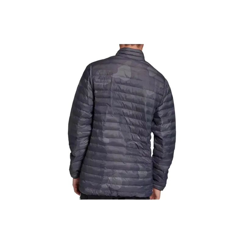 Adidas Puffer Jackets Men Olive Brown-4