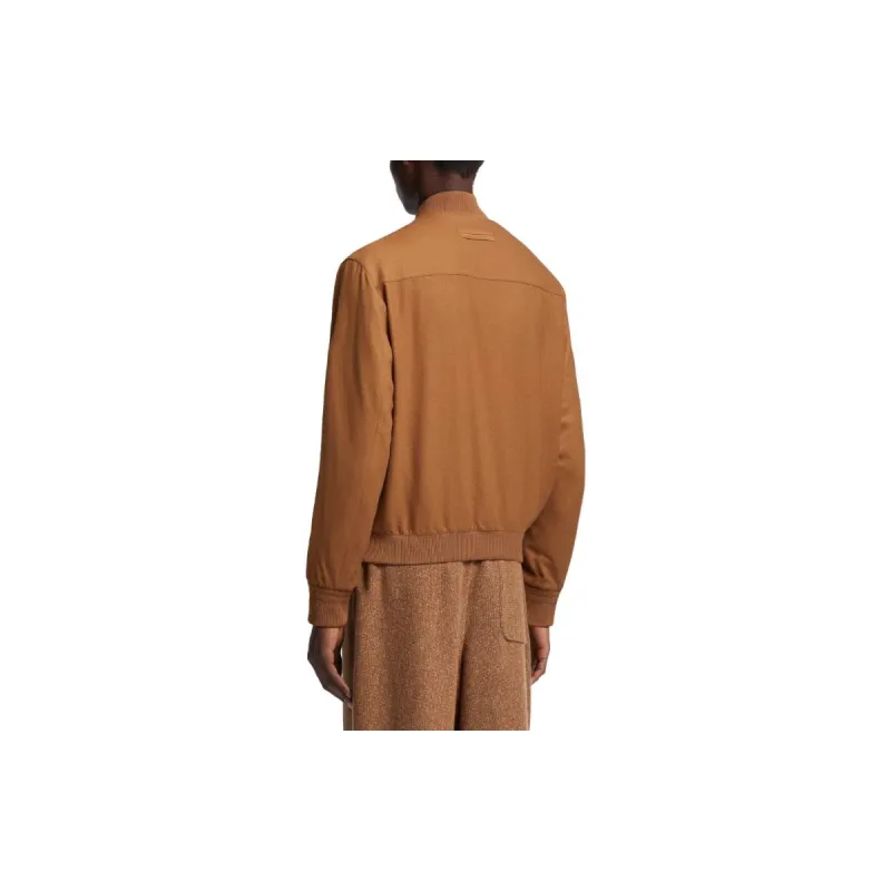 Zegna Elements Oasi Cashmere Bomber Jacket-2